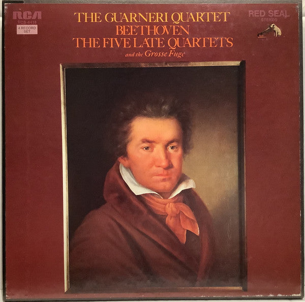 Beethoven* — The Guarneri Quartet* : The Five Late Quartets And The Grosse Fuge (4xLP, Album, RP, Aut + Box)