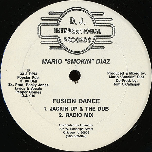 Mario Diaz : Fusion Dance (12")