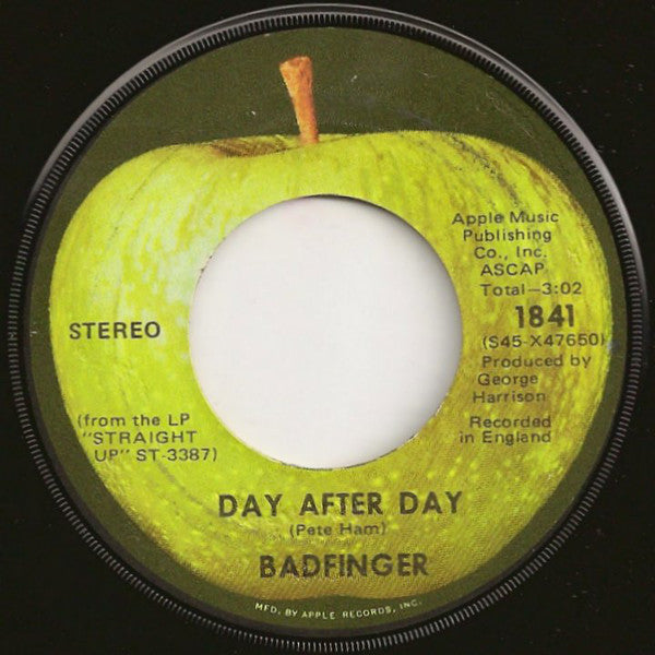 Badfinger : Day After Day (7", Single, Los)