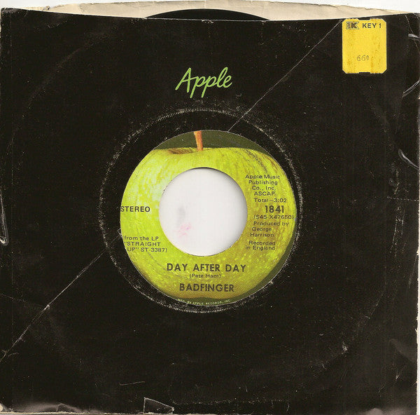 Badfinger : Day After Day (7", Single, Los)