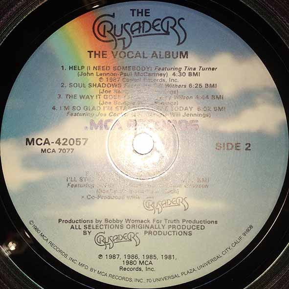 The Crusaders : The Vocal Album (LP, Comp)