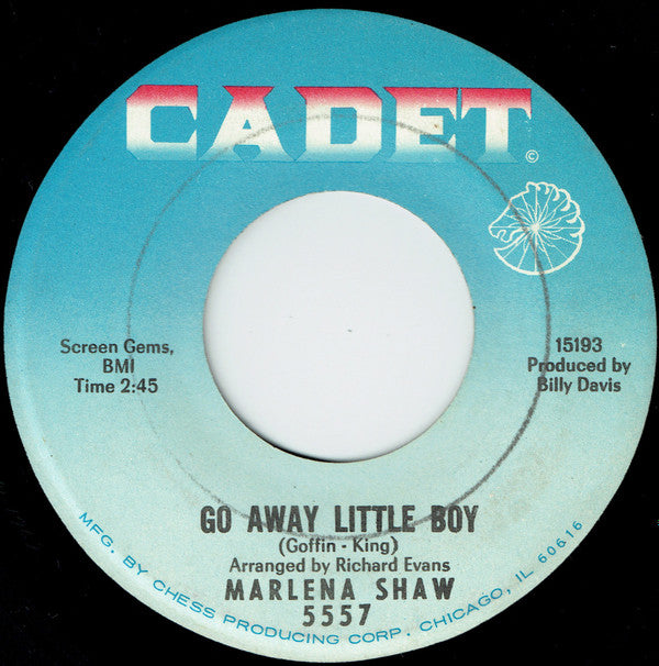 Marlena Shaw : Mercy, Mercy, Mercy / Go Away Little Boy (7", Single)