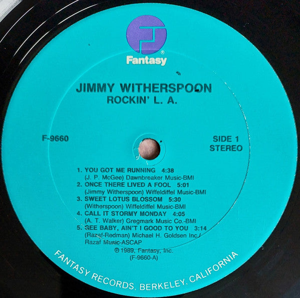 Jimmy Witherspoon : Rockin' L.A. (LP)