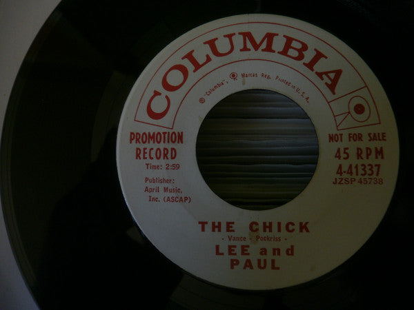 Lee Pockriss And Paul Vance : The Chick (7", Single, Promo)