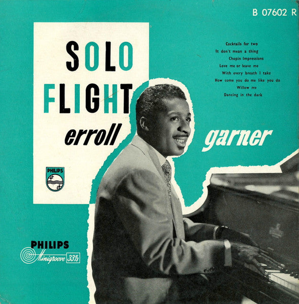 Erroll Garner : Solo Flight (10", Album, Mono)