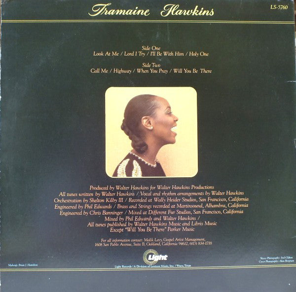 Tramaine Hawkins : Tramaine (LP, Album)
