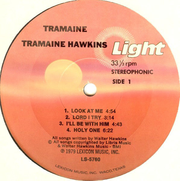Tramaine Hawkins : Tramaine (LP, Album)