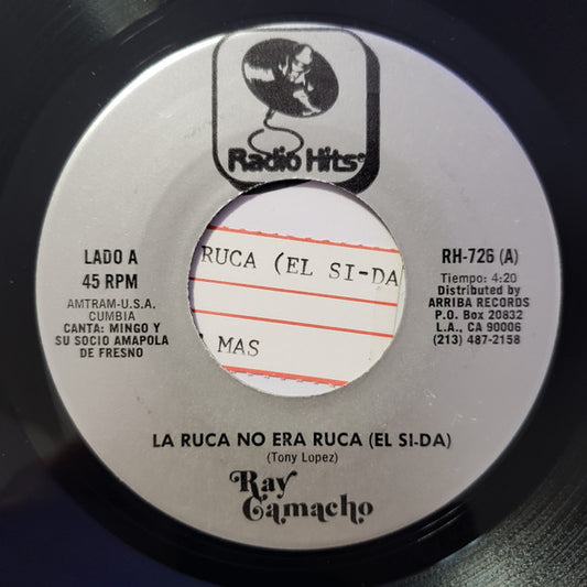 Ray Camacho : La Ruca No Era Ruca (El Si-Da) (7", Single)