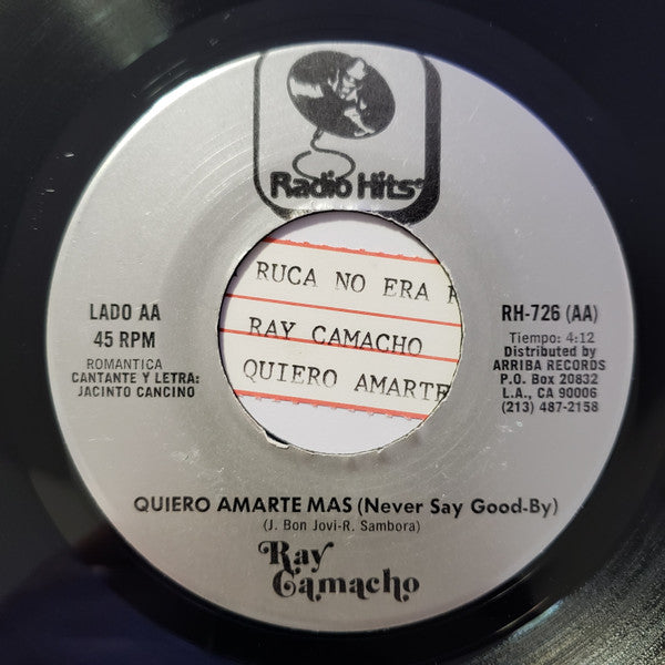 Ray Camacho : La Ruca No Era Ruca (El Si-Da) (7", Single)