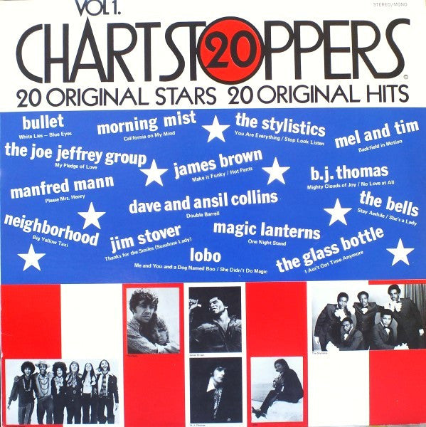 Various : 20 Chartstoppers Vol 1. (LP, Comp)