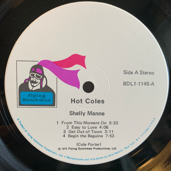 Shelly Manne : Hot Coles (LP, Album)