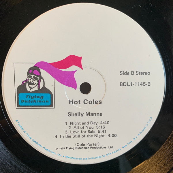 Shelly Manne : Hot Coles (LP, Album)
