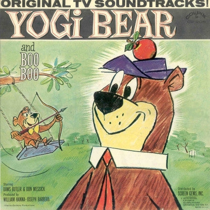 Daws Butler & Don Messick : Yogi Bear And Boo Boo (LP, Album, Mono)