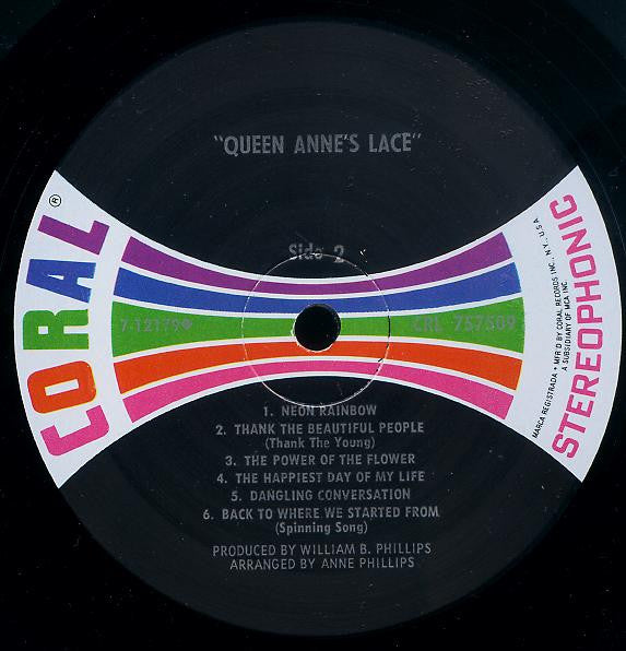 Queen Anne's Lace : Queen Anne's Lace (LP, Album)
