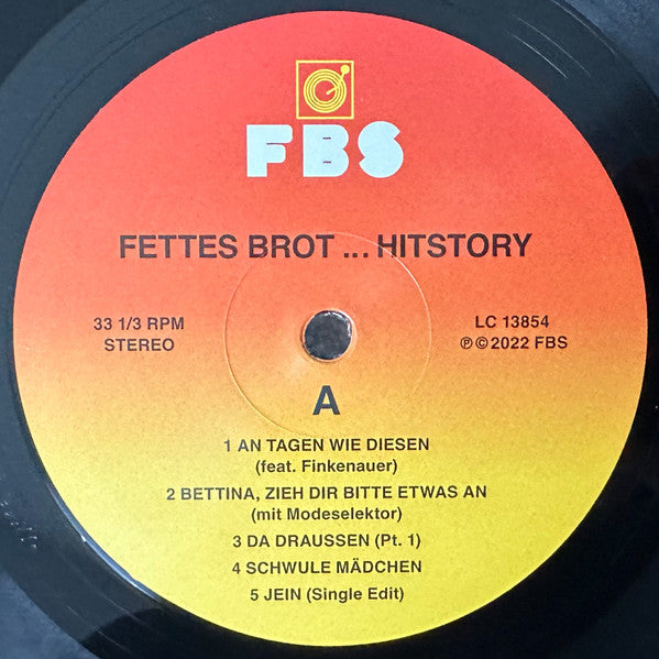 Fettes Brot : Hitstory (LP, Comp)