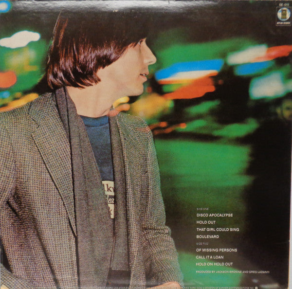 Jackson Browne : Hold Out (LP, Album, SP )