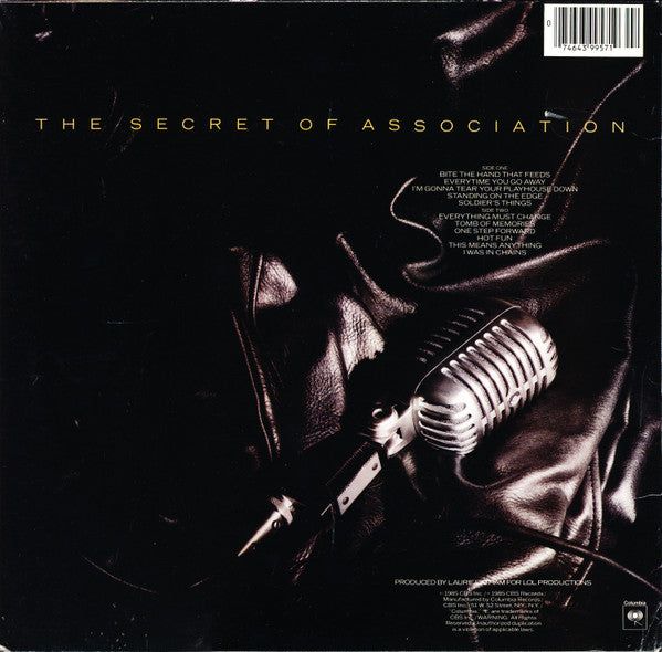 Paul Young : The Secret Of Association (LP, Album, Pit)
