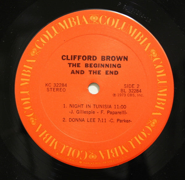 Clifford Brown : The Beginning And The End (LP, Album)