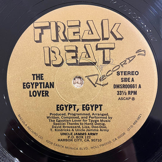 The Egyptian Lover* : Egypt, Egypt (12")