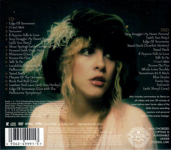 Stevie Nicks : Crystal Visions...The Very Best Of Stevie Nicks (CD, Comp + DVD-V, NTSC)