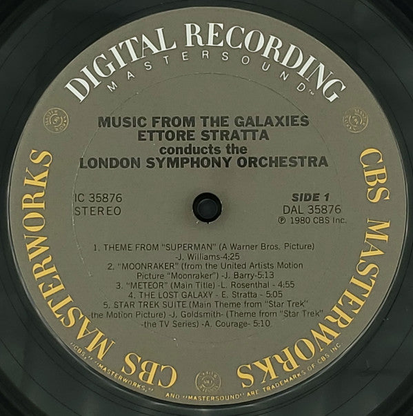 Ettore Stratta - London Symphony Orchestra : Music From The Galaxies (LP, Album)