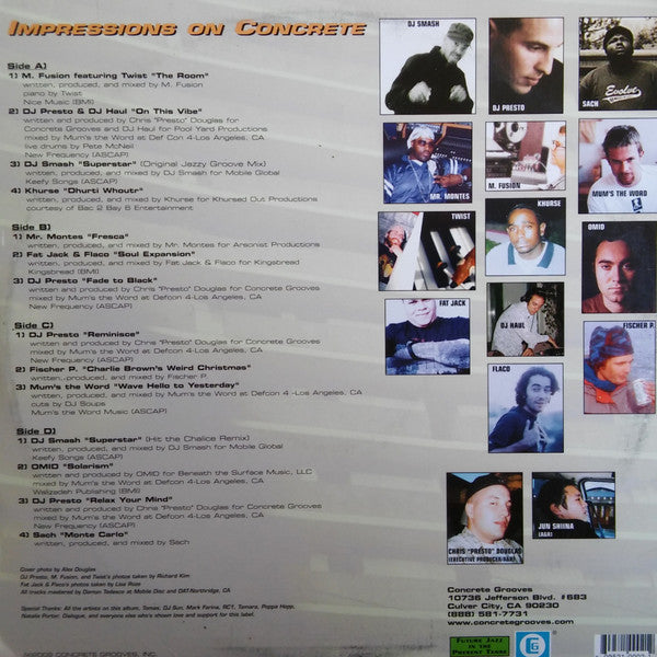 Various : Impressions On Concrete (2x12")