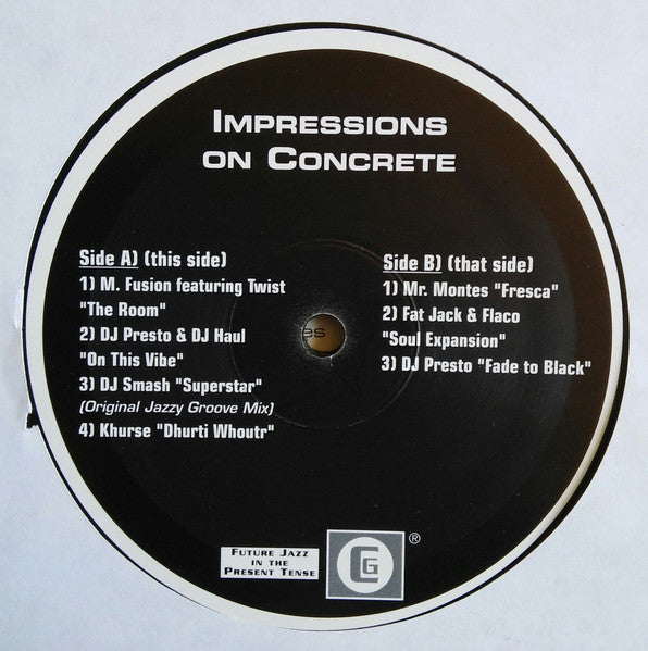 Various : Impressions On Concrete (2x12")