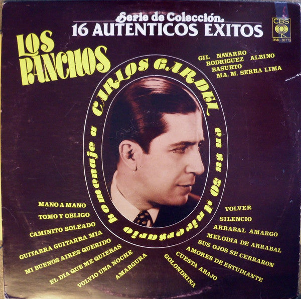 Trio Los Panchos : Série De Coleccion - 16 Autenticos Exitos (LP, Album)