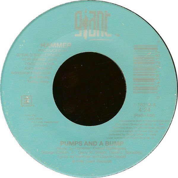 Hammer* : Pumps And A Bump (7")