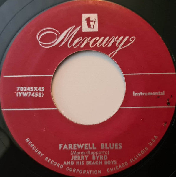 Jerry Byrd And His Beach Boys : Byrd's Nest / Farewell Blues (7", Single, Mono)