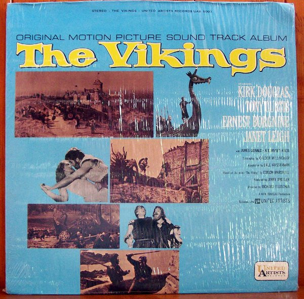 Mario Nascimbene : The Vikings (LP, RP)