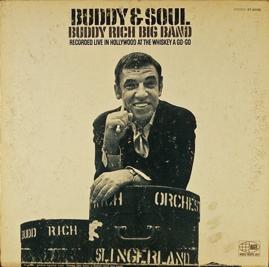 Buddy Rich Big Band : Buddy & Soul (LP, Album, Gat)