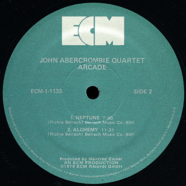 John Abercrombie Quartet : Arcade (LP, Album)