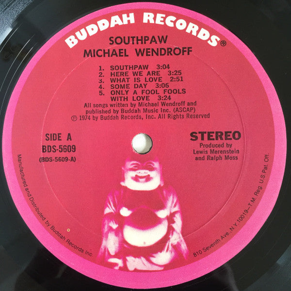 Michael Wendroff : Southpaw (LP, Album)