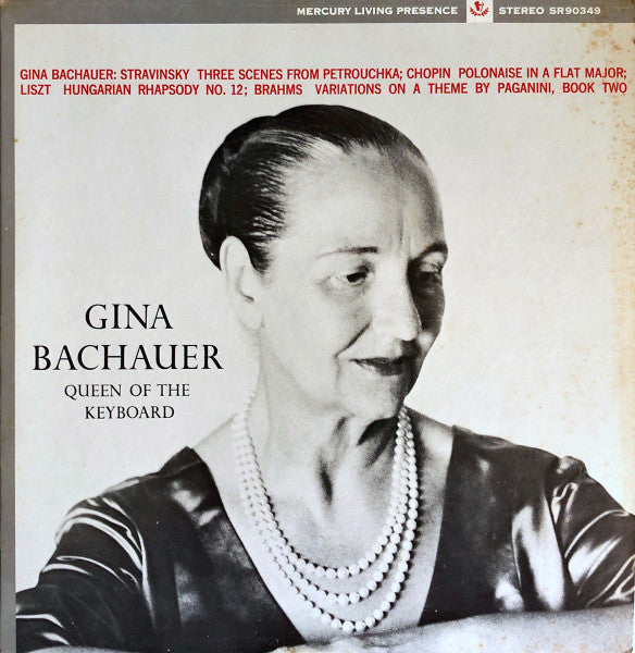 Gina Bachauer : Queen Of The Keyboard (LP)