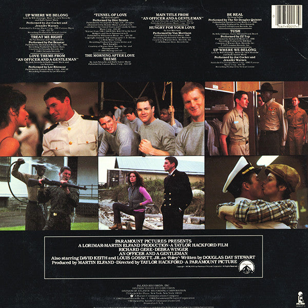 Various : An Officer And A Gentleman - Soundtrack (LP, Comp, Spe)
