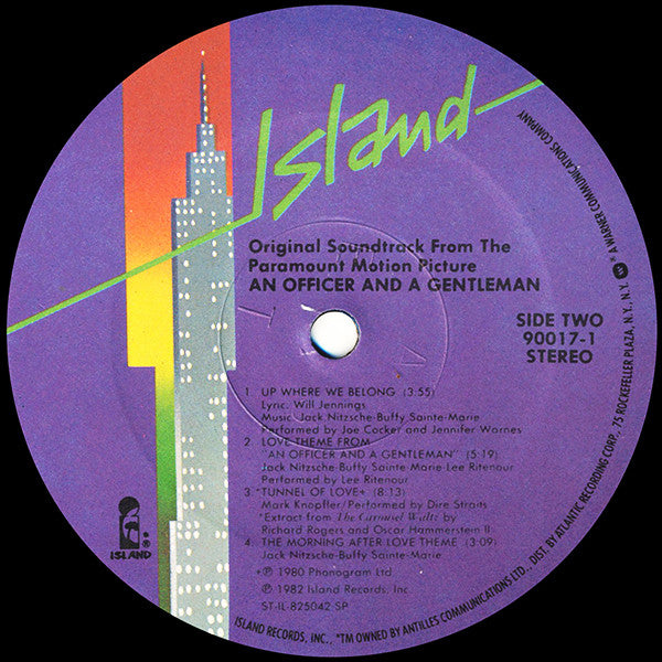 Various : An Officer And A Gentleman - Soundtrack (LP, Comp, Spe)