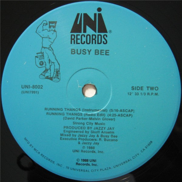 Busy Bee : Running Thangs (12")