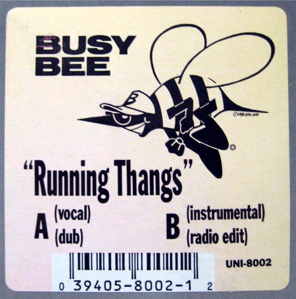 Busy Bee : Running Thangs (12")