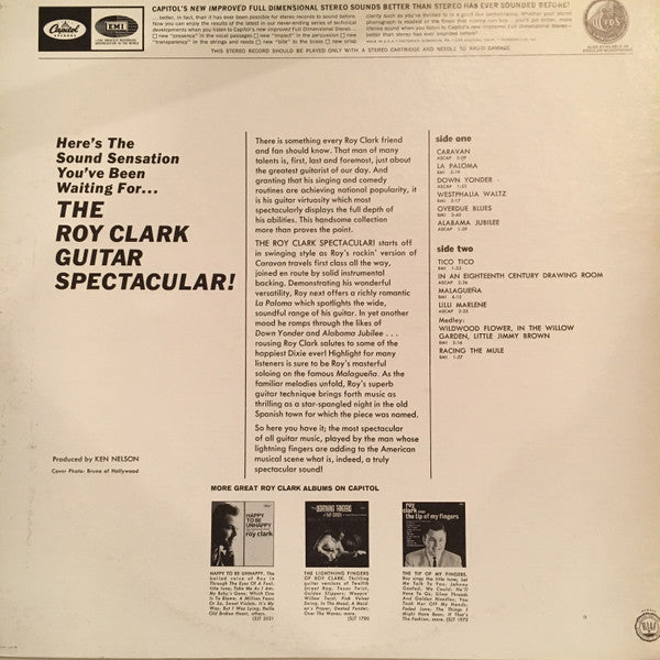 Roy Clark : Guitar Spectacular! (LP, Album)