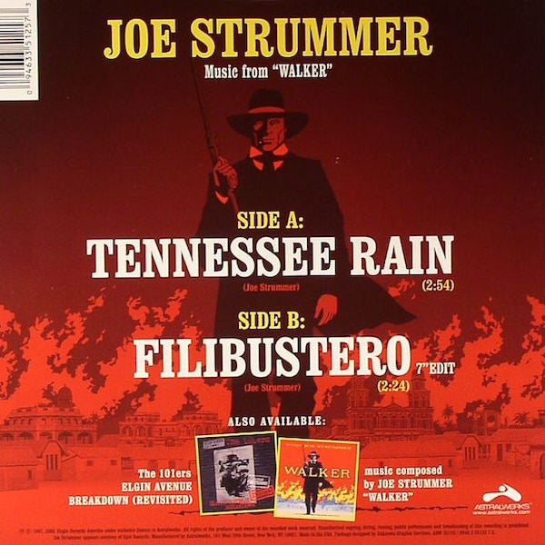Joe Strummer : Tennessee Rain (7", Single)