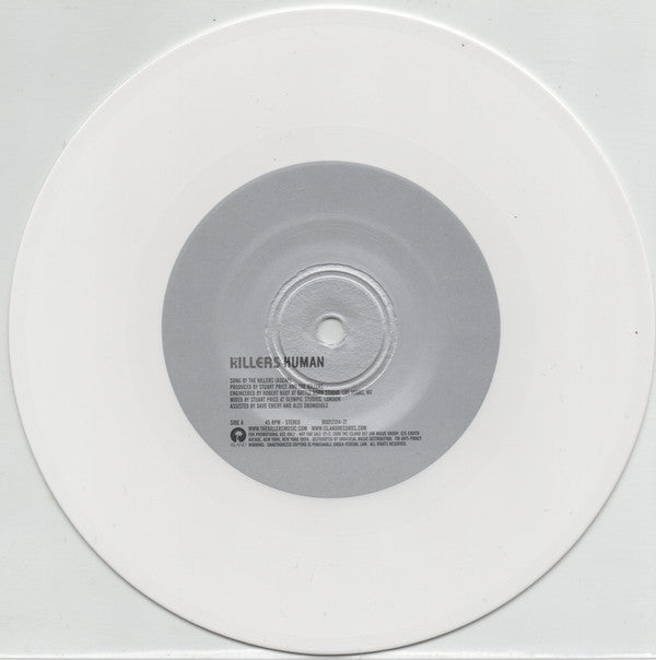 The Killers : Human (7", Ltd, Whi)