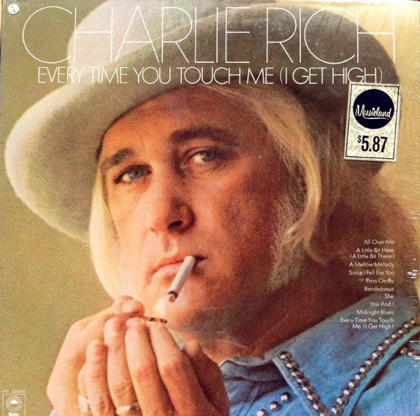 Charlie Rich : Every Time You Touch Me (I Get High) (LP, Album, Ter)