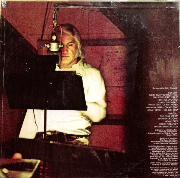 Charlie Rich : Every Time You Touch Me (I Get High) (LP, Album, Ter)