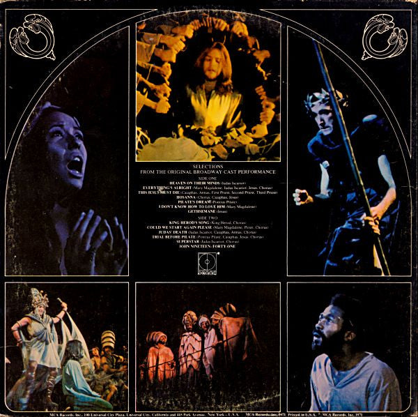 Various : Original Broadway Cast - Jesus Christ Superstar (LP, Album, Pin)