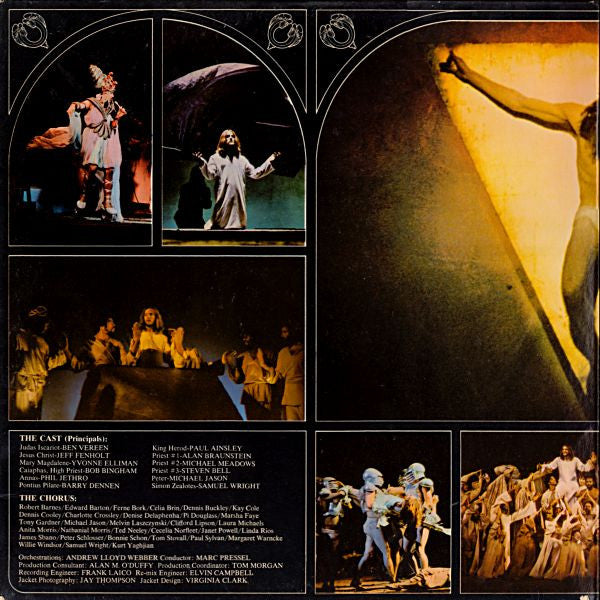 Various : Original Broadway Cast - Jesus Christ Superstar (LP, Album, Pin)