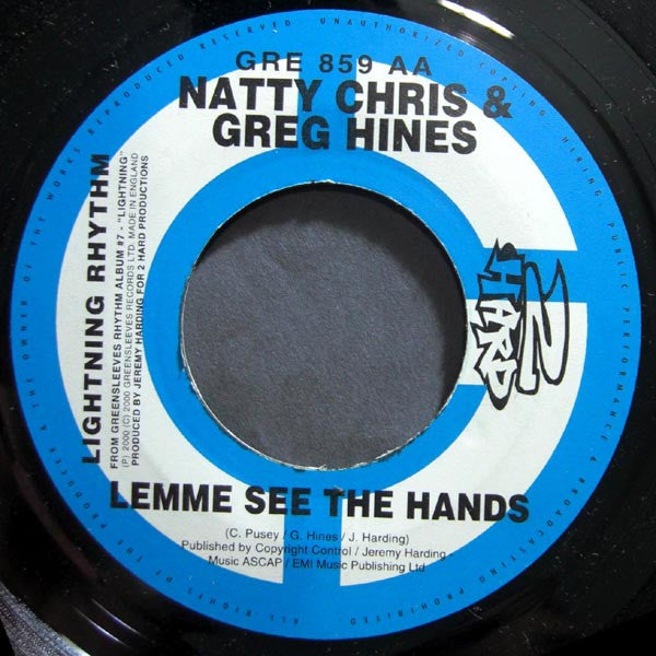 Spragga Benz Feat. Sugar Slick / Natty Chris & Greg Hines : Clear To Me / Lemme See The Hands (7")