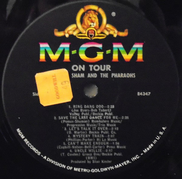 Sam The Sham & The Pharaohs : On Tour (LP, Album, Mono)