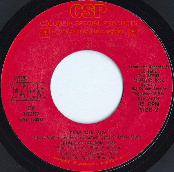 The Byrds : Lover Of The Bayou (7", EP, Styrene)