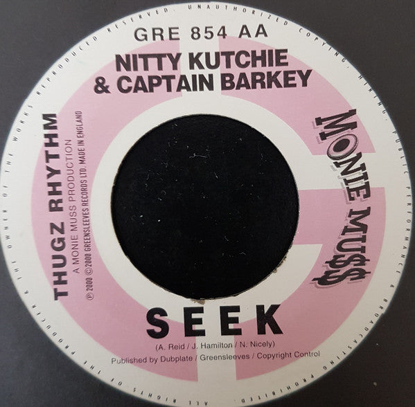 Harry Toddler / Nitty Kutchie & Captain Barkey : Cut Dem Off / Seek (7")